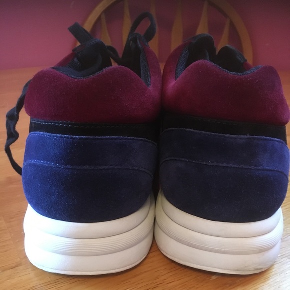 Chanel multi-colored suede runners sized 13 US. Authentic. No flaws. Worn once. - Picture 4 of 8